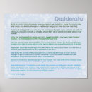 Pesquisar por desiderata pósteres Ehrmann