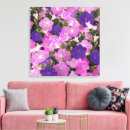 Pesquisar por campo e flores de impressão de canvas Para ela