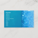 Pesquisar por bolhas da água cartao de visita Negócio