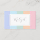 Pesquisar por cartoes de lugar Pastel