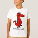 Pesquisar por do crocodilo t camisetas Colorido
