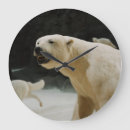 Pesquisar por ursos polares relogios de parede Natureza