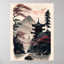 Pesquisar por templo japonês pôsteres pósteres Zen