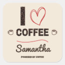 Pesquisar por eu amo café adesivos Amante de café