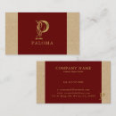 Pesquisar por letra p cartao de visita Elegante