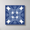 Pesquisar por design gráfico impressão de canvas Azul