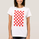 Pesquisar por quadrado vermelho camisetas Para ela