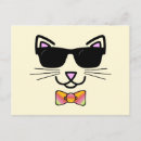 Pesquisar por gato com óculos de sol cartoes postais Para todos