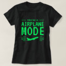 Pesquisar por aviões camisetas Modo avião