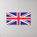 Pesquisar por bandeira impressão de canvas Reino unido