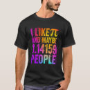 Pesquisar por pi matemática camisetas Professor