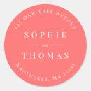 Pesquisar por salmão casamento adesivos Coral