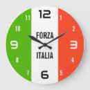 Pesquisar por bandeira italia relogios de parede Orgulho italiano