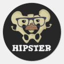 Pesquisar por hipster engraçado adesivos Trocadilho