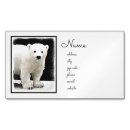 Pesquisar por urso polar cartao de visita Neve