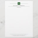 Pesquisar por verde escuro papel timbrado Minimalista