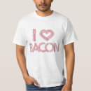 Pesquisar por eu te amo bacon camisetas Porco