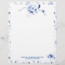 Pesquisar por azul e rosa papel timbrado Floral