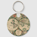 Pesquisar por mapa do mundo chaveiros Vintage
