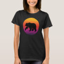 Pesquisar por silhueta urso camisetas Animal