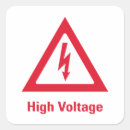 Pesquisar por voltagem adesivos Perigo