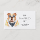 Pesquisar por groomer do cão cartao de visita Cliente