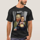 Pesquisar por leonardo da vinci masculinas camisetas Mona lisa