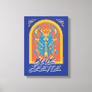 Pesquisar por olhos azuis impressão de canvas Besouro azul dc