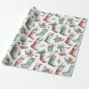 Pesquisar por meia do natal papel de presente Vintage