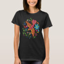 Pesquisar por floral bordadas camisetas Pássaro