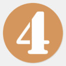 Pesquisar por número quatro adesivos Para todos