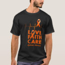 Pesquisar por da consciência da leucemia camisetas Fé