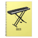 Pesquisar por teclado piano espiral de cadernos de notas Instrumento