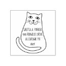 Pesquisar por gato do desenho carimbos Endereço de retorno