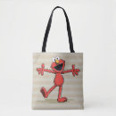 Pesquisar por rua do sésamo do elmo bolsas tote Retro