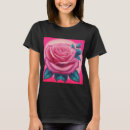 Pesquisar por pintura cor de rosa camisetas Flores