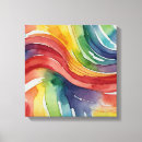 Pesquisar por cores do arco íris impressão de canvas Abstrato