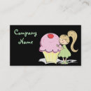 Pesquisar por arte cupcake para cartao de visita Cupcakes