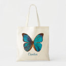 Pesquisar por borboleta azul bolsas tote Para ela