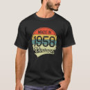 Pesquisar por feito em 1958 camisetas Retrô