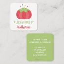 Pesquisar por dressmaker cartao de visita Alterações