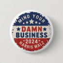 Pesquisar por vote botons Vote harris walz