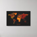 Pesquisar por mapa antigo impressão de canvas História