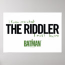 Pesquisar por enigmas pôsteres pósteres Citação de batman