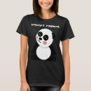 Pesquisar por panda preto e branco camisetas Pai