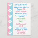 Pesquisar por partido do filhote de cachorro convites Rosa