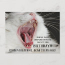 Pesquisar por aniversário atrasado cartoes postais Gato