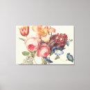 Pesquisar por fundo vintage impressão de canvas Flores