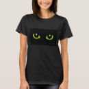 Pesquisar por gato preto olhos verdes camisetas Ilustração