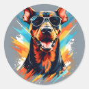 Pesquisar por pinscher doberman adesivos Animal